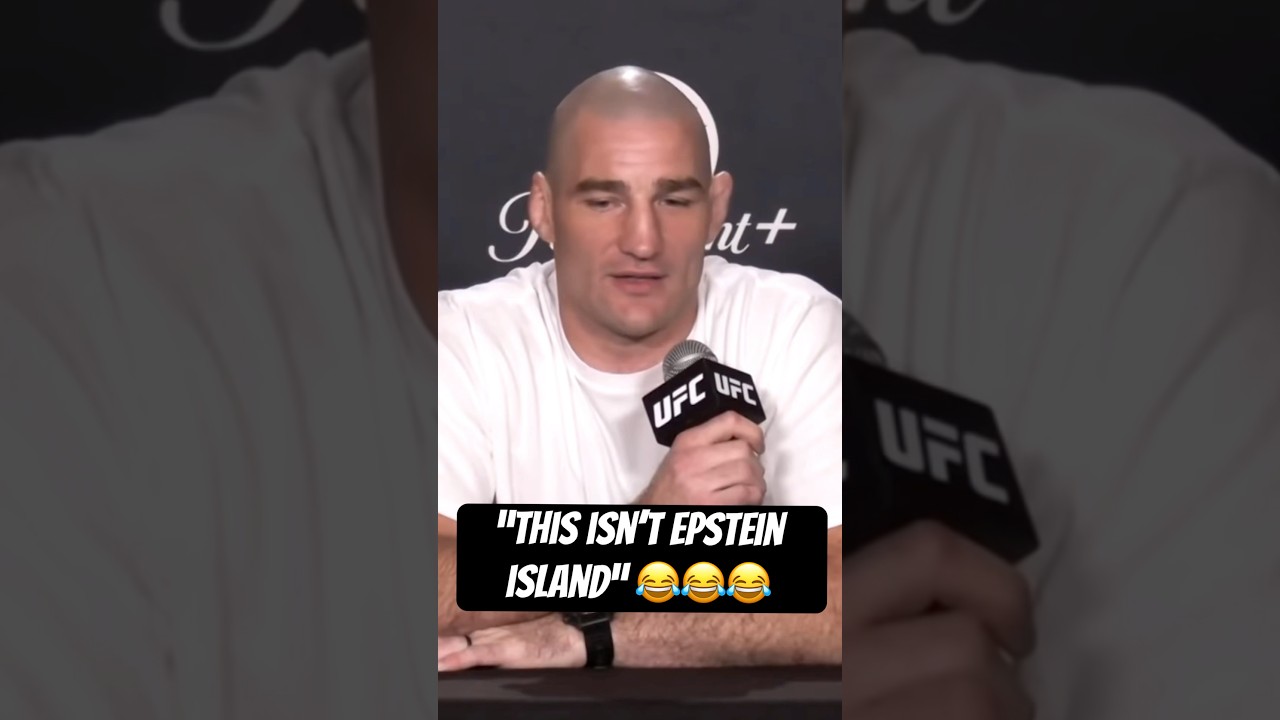 SEAN STRICKLAND SAID THIS ABOUT EPSTEIN 😂😂😂 #SEANSTRICKLAND #WHITEHOUSE #UFC #FYP