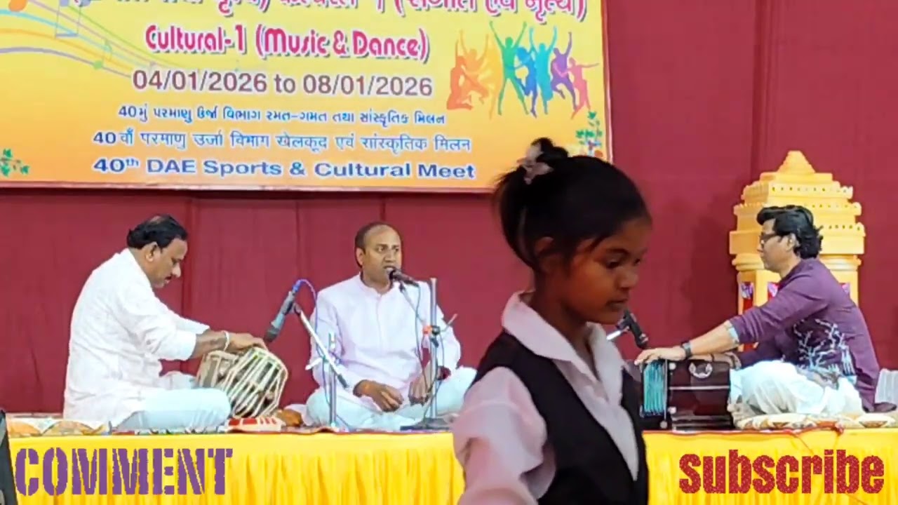 Raag Marwa-Dr. Pawan Kalambe Sir, All three are legends of DAE cultural Meet, great performers 
