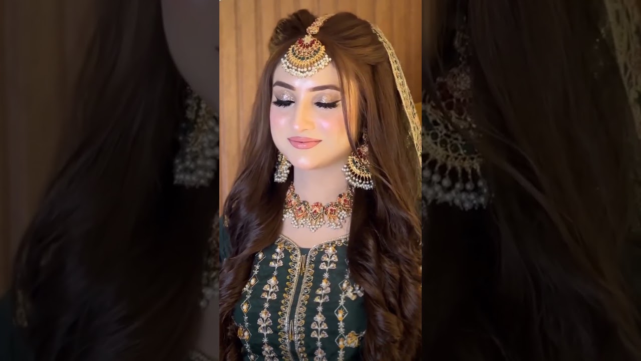 MOST BEAUTIFUL MEHNDI BRIDAL LOOK 🤩😚#mehndi#youtubeshorts #bridalglamour #viralshort #youtube