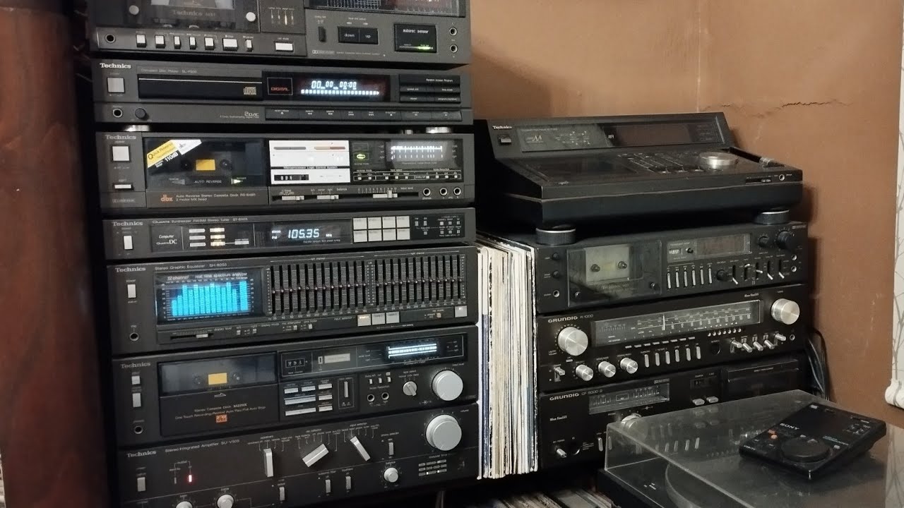 Technics SU-V505 - Tascam US-200 - Pioneer HPM 100 - Geoff Castelucci - DJ Malvado AkaM - Arcvort