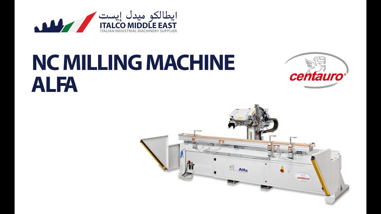 ALFA   4 axis NC working center for doors windows and frames