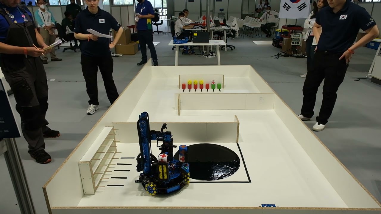 WorldSkills Mobile Robotics Competition - Special Edition 2022, Bordeaux, France