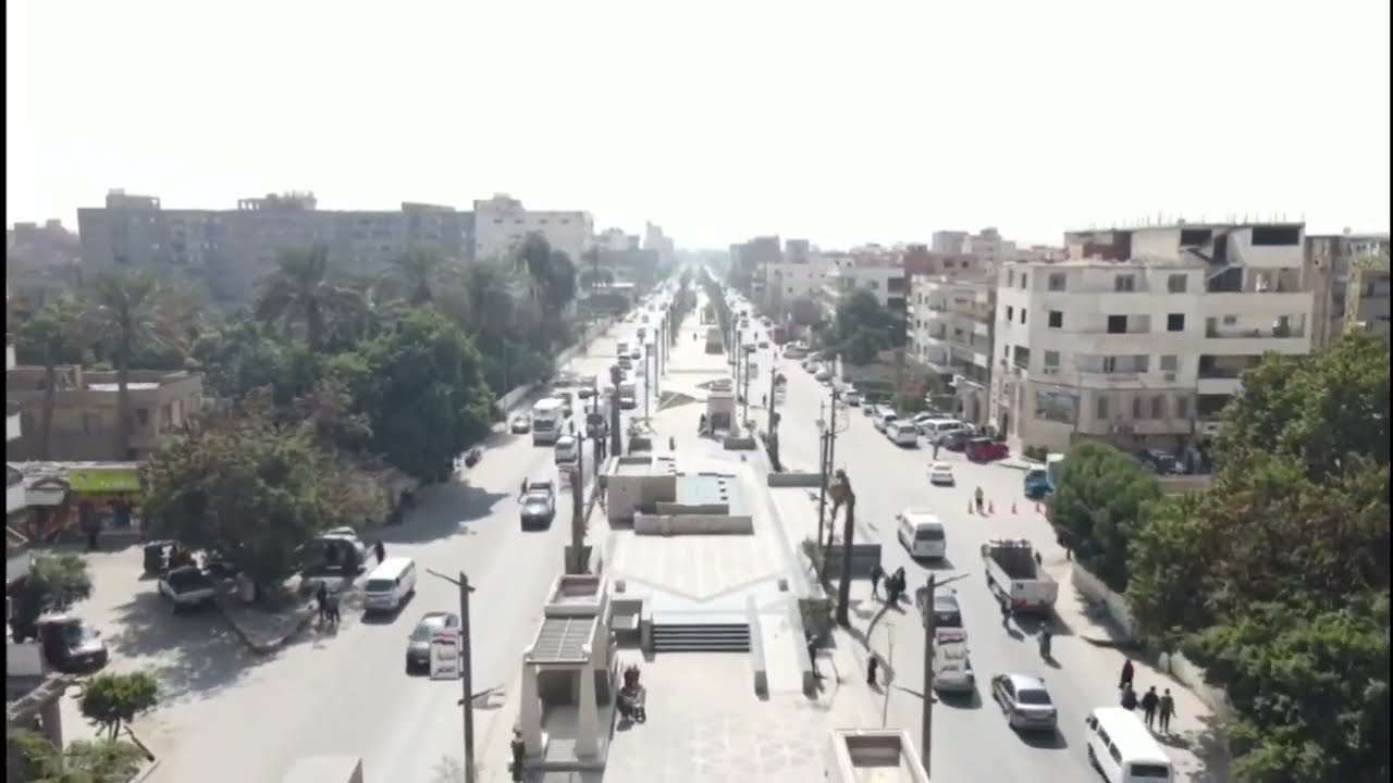 مدخل الهرم.. طريق المنصورية بعد التطوير
