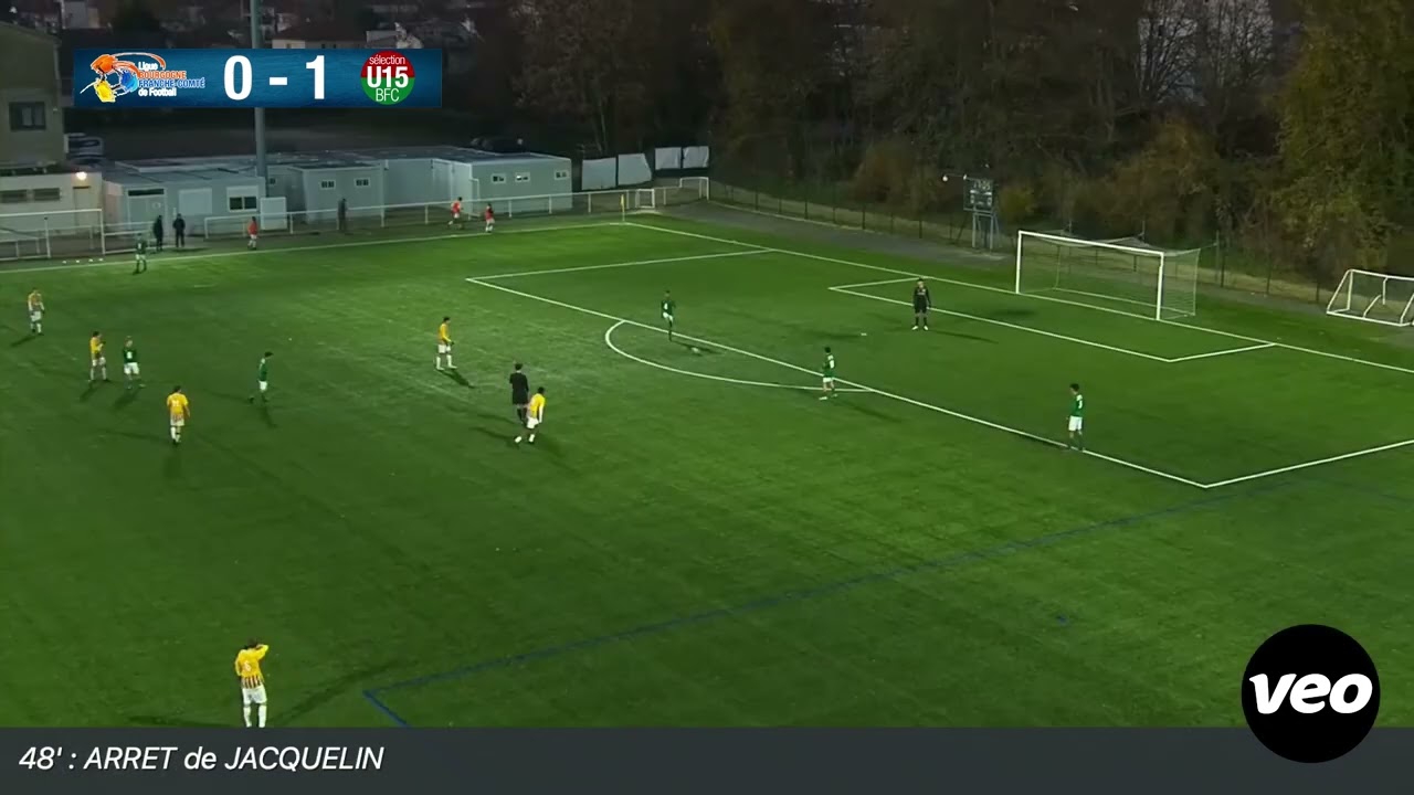 Pôle Espoirs : BFC P16 - Sélection U15 BFC