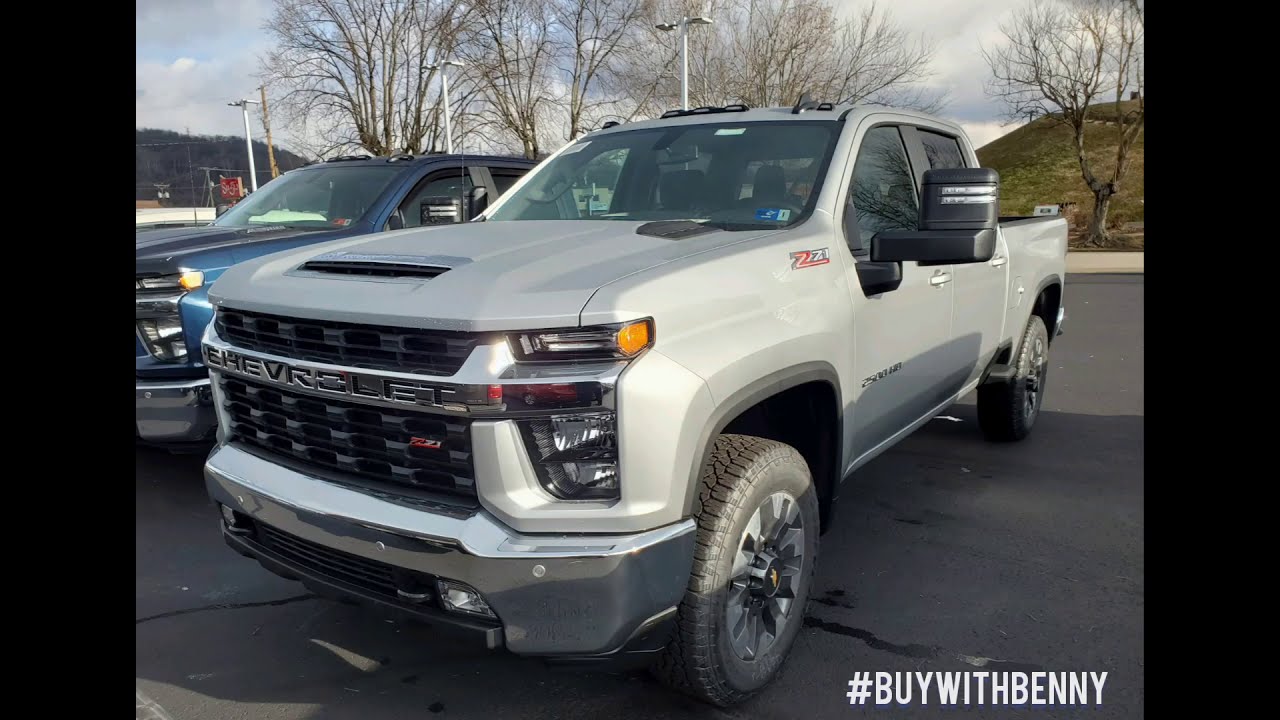 2021 Chevrolet Silverado 2500HD LT Interior and some Exterior features.