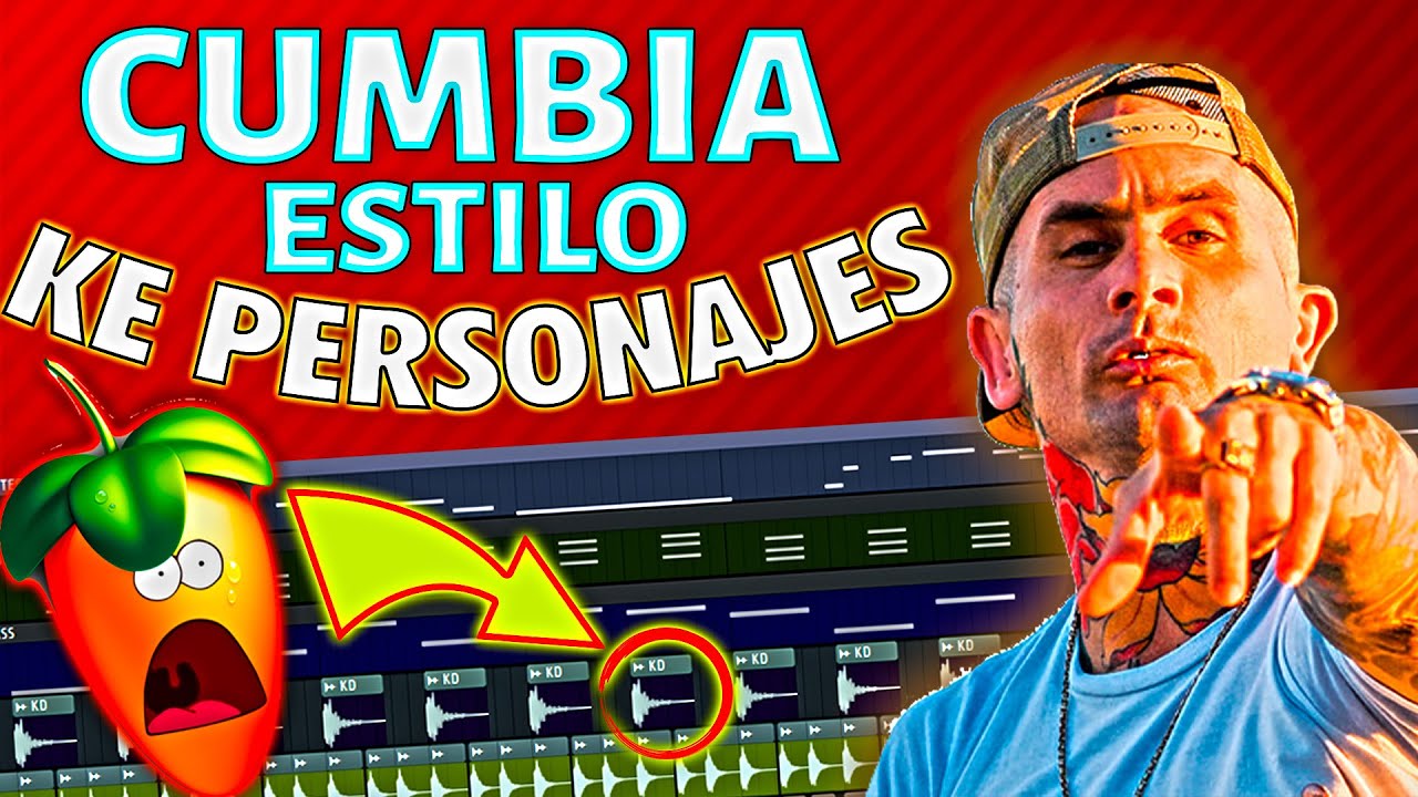 👉COMO HACER un BEAT de CUMBIA ESTILO KE PERSONAJES en FL STUDIO || BEAT ESTILO KE PERSONAJES