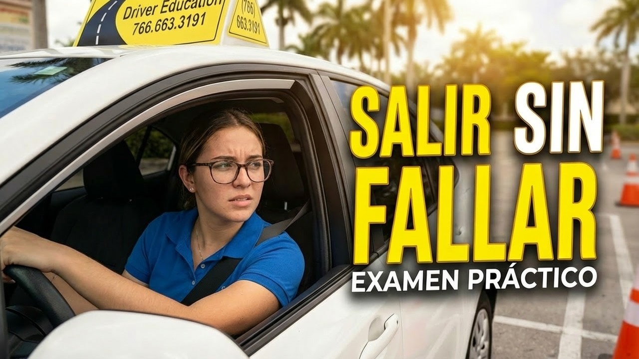 Errores al Salir del Estacionamiento que Causan Reprobación
