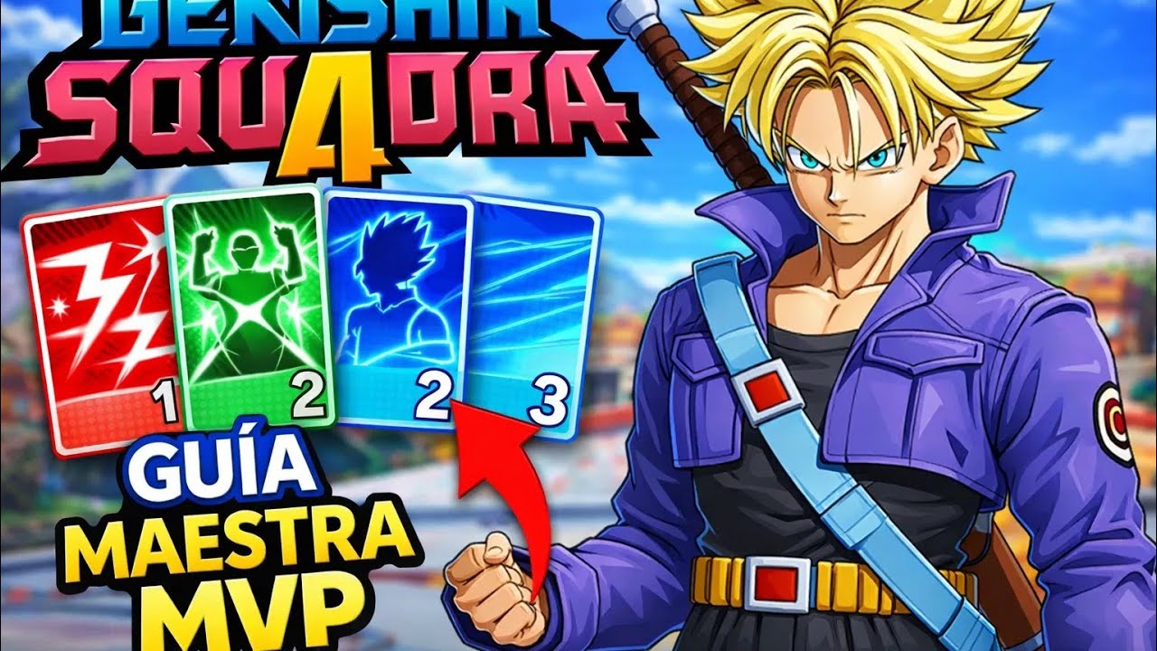 DRAGON BALL GEKISHIN SQUADRA  Guia Trunks Supersaiyan para ser el MVP de tu Squadra!!!!!