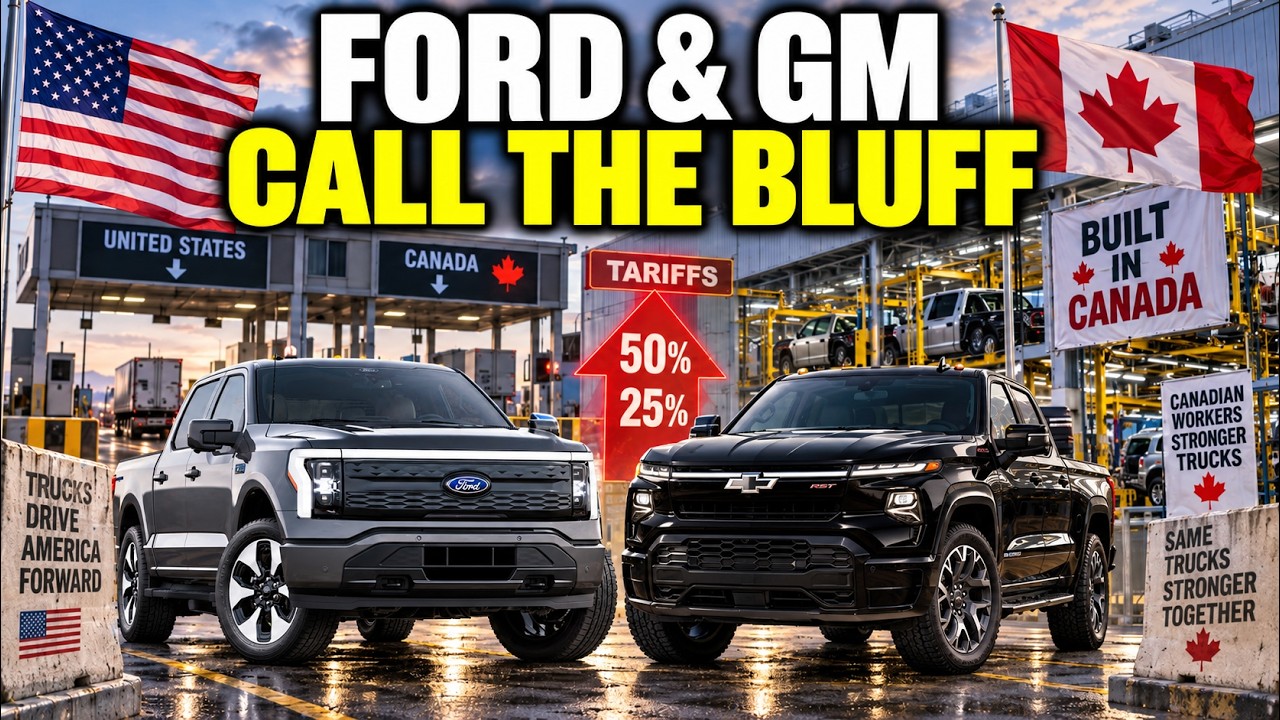 9054 Почему Ford и GM производят грузовики в Канаде, несмотря на 50% таможенную пошлину? FORD И G...