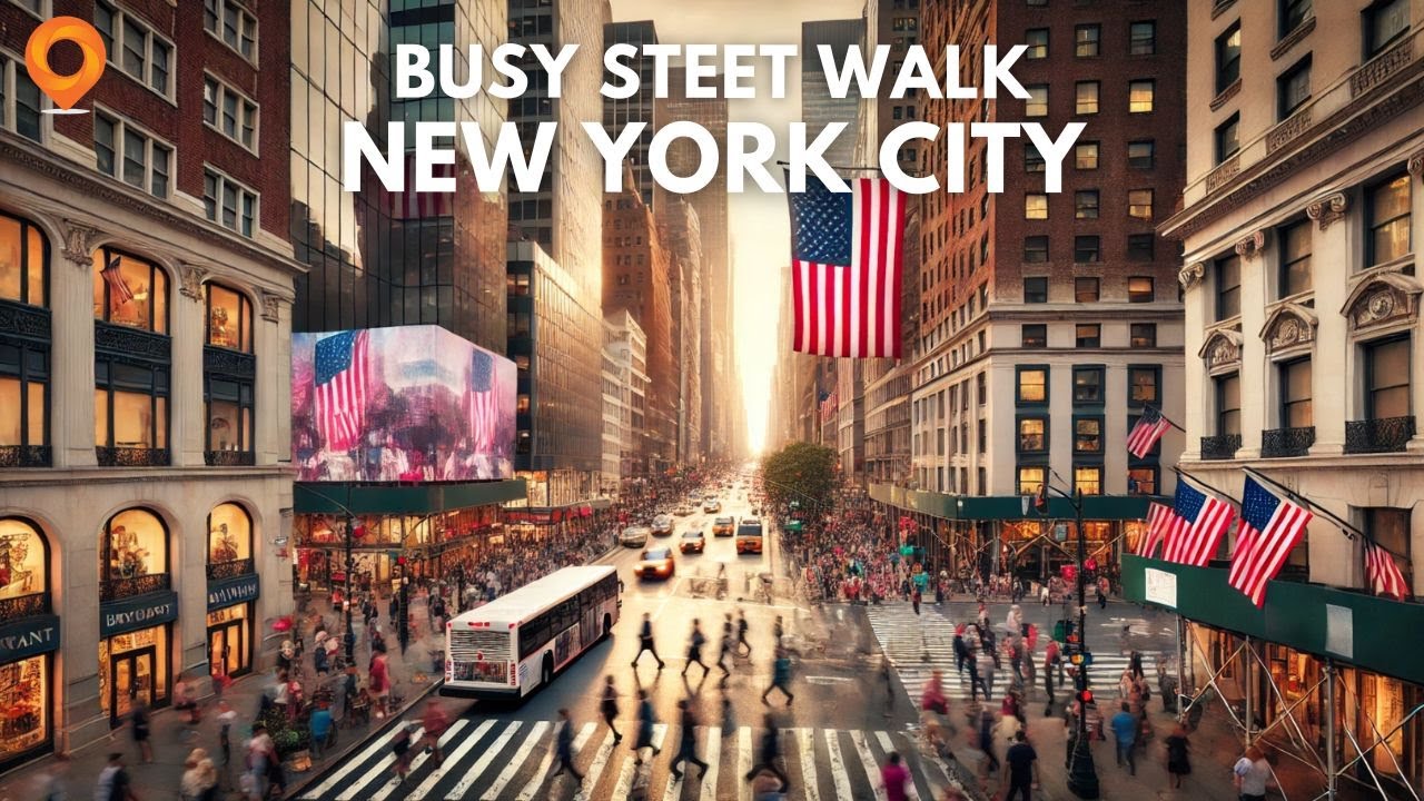 NYC Evening Walk | Lexington Ave to Bryant Park [4K]