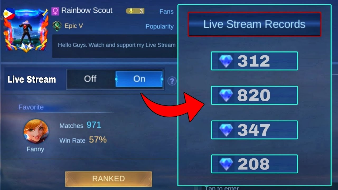How to Activate Livestream in Mobile Legends 2025 | Get FREE DIAMONDS