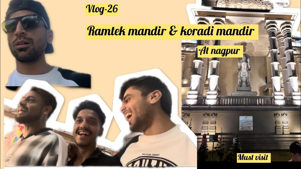 VLOG -26 RAMTEK TEMPLE & KORADI TEMPLE  BEST PLACE TO VISIT AT NAGPUR/RAHULJRVLOGS/DO WATCH TILL END