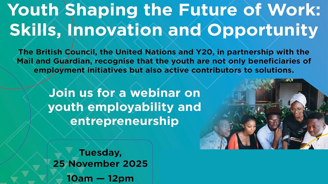 Youth shaping the Future of work: Skills. Innovation, and Opportunity.