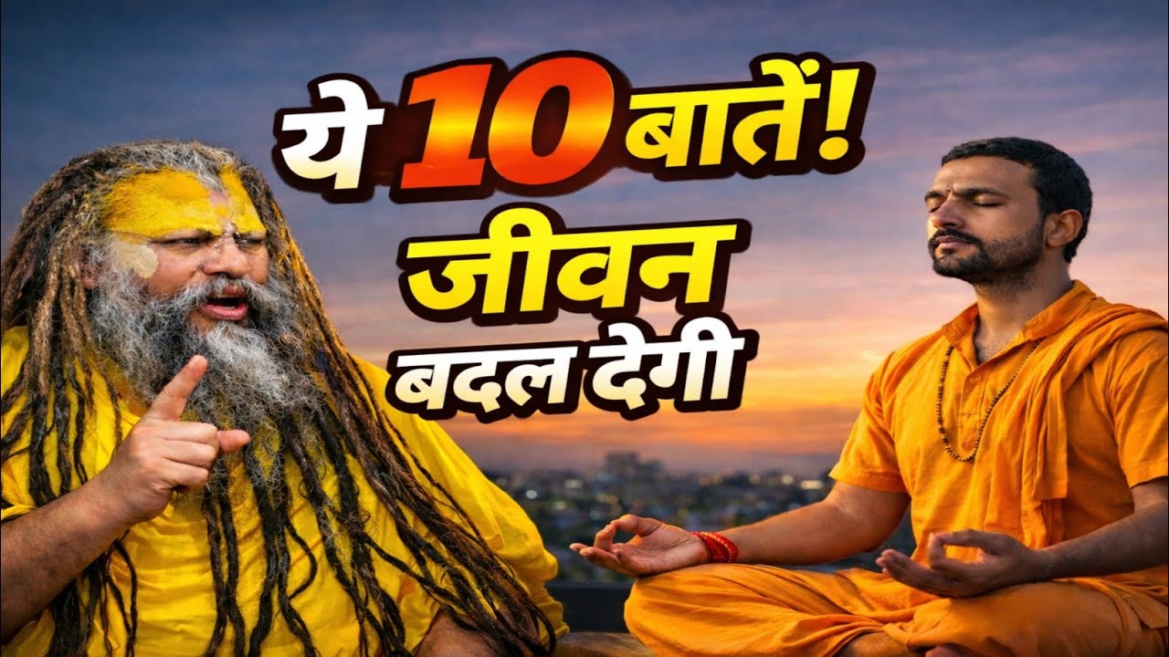 ये 10 बातें ज़िंदगी बदल देंगी | महाराज जी का सबसे बड़ा उपदेश | जरूर सुनें