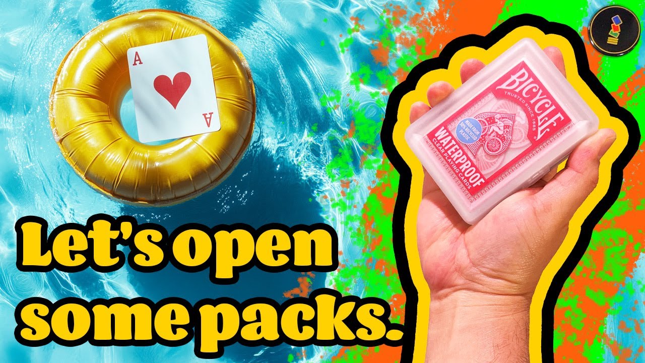 Taking a dip? Bicycle Waterproof Plastic Playing Cards Review!