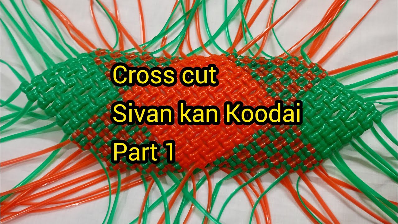 Part 1|| 2 Roll Cross Cut Sivan Kan Koodai  Cross Base || Clear Video For Beginners@Myma Creative