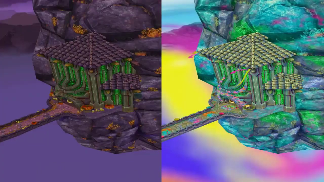 Temple Run 2 SPOOKY SUMMIT VS Temple Run 2 HOLI FESTIVAL Android Gameplay