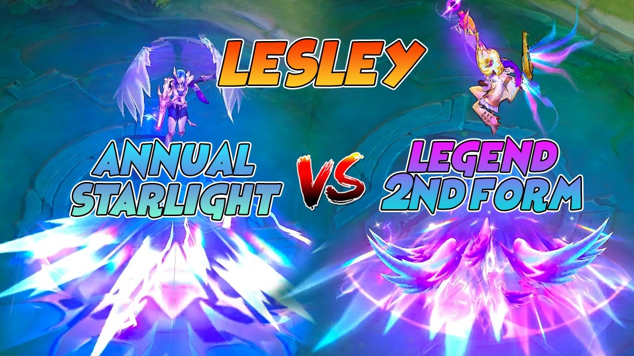 Сравнение скина Lesley Legend Skin 2nd Form и скина Hawk-eyed Sniper Skin