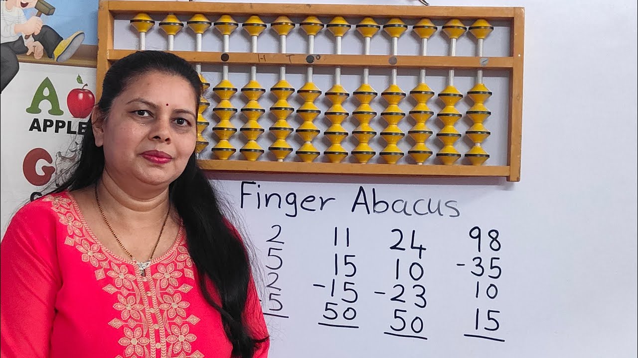 Finger Abacus | #fingerabacus #abacus