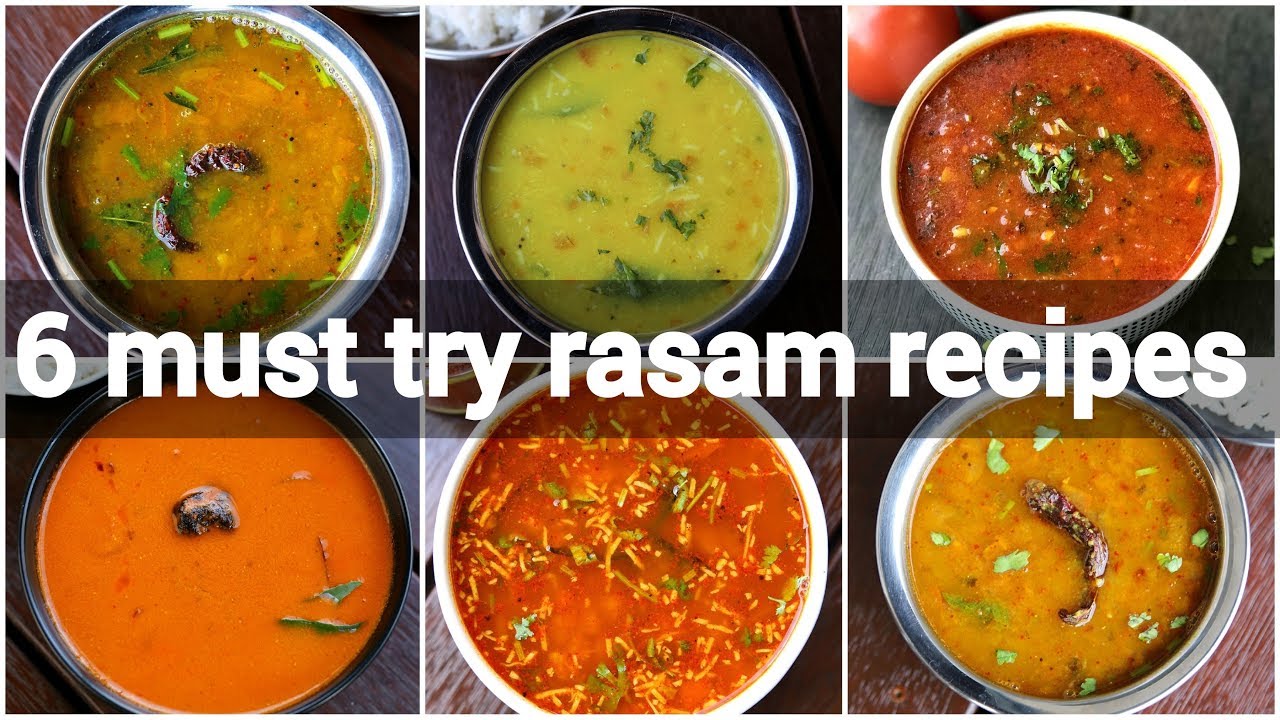 6 must try rasam or saar recipes | saaru recipes | quick and instant rasam recipes collection