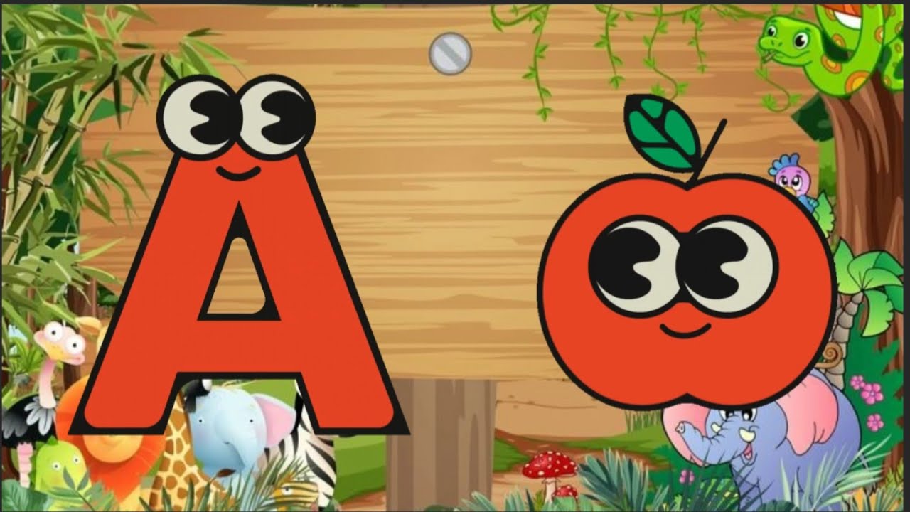 ABC Rhymes | A for Apple, B for Ball | Kids Alphabet Song#alphabetlearning #aforapple #kidseducation