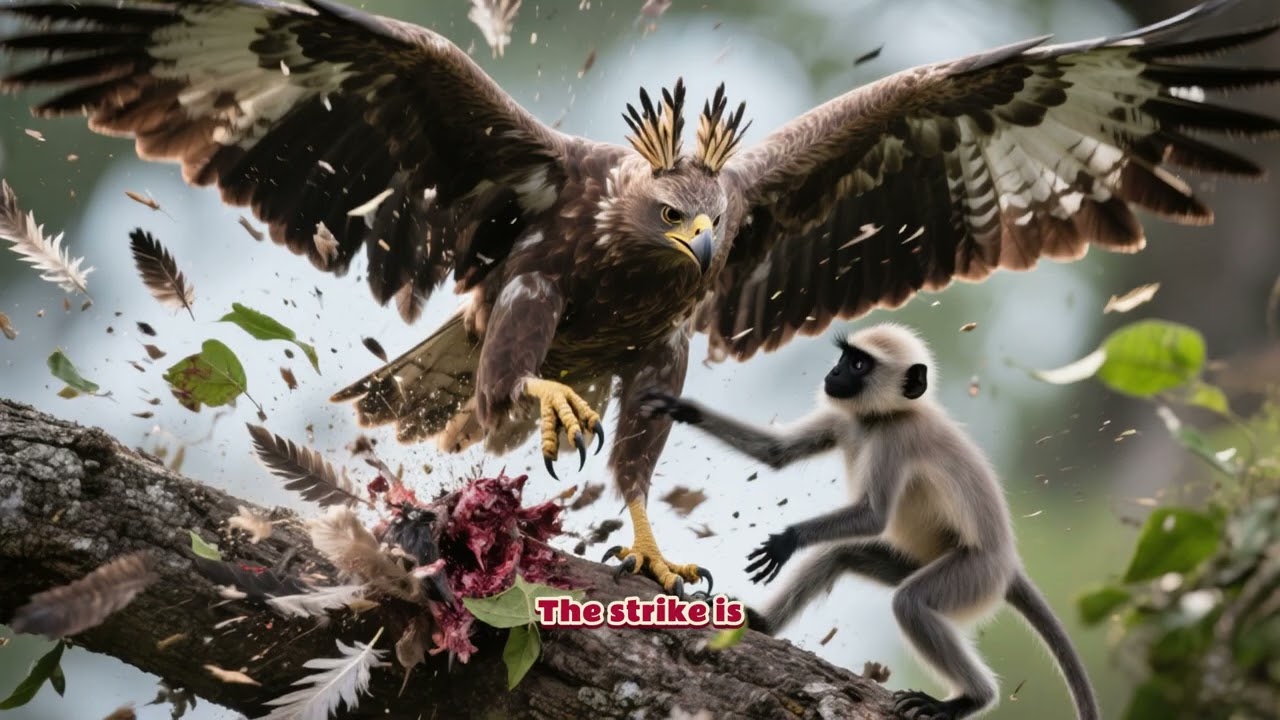 Eagle Steals Baby Monkey &ndash; Nature&rsquo;s Most Shocking Ambush