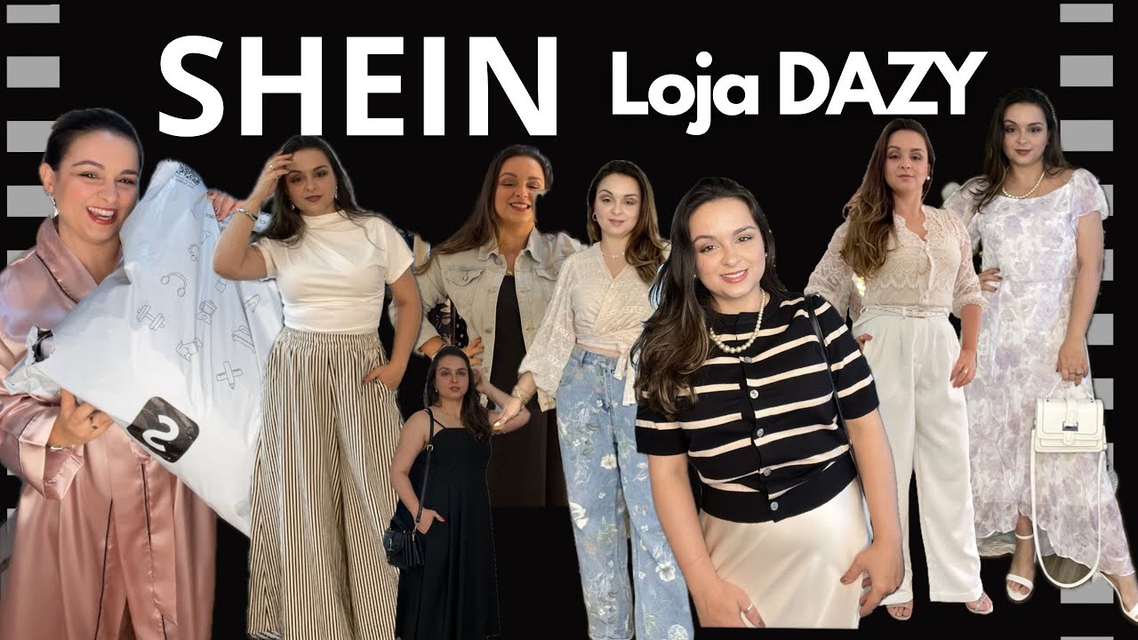Chegou SHEIN!!! Minha 1&ordf; Loja favorita - DAZY