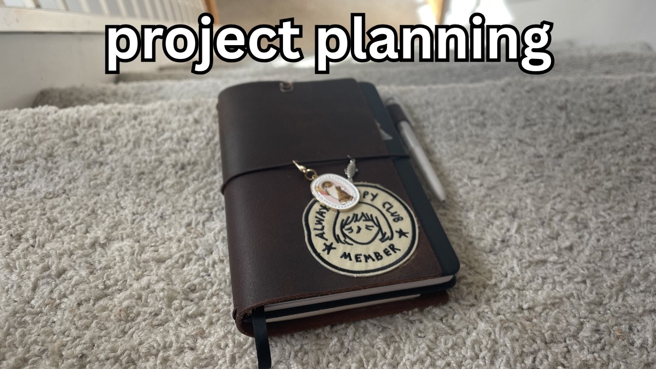 how i use my journals for visual novel development (very ramble-y)