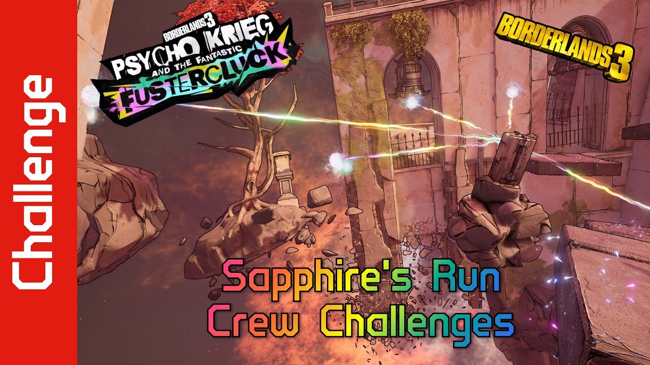 Sapphire's Run Crew Challenges