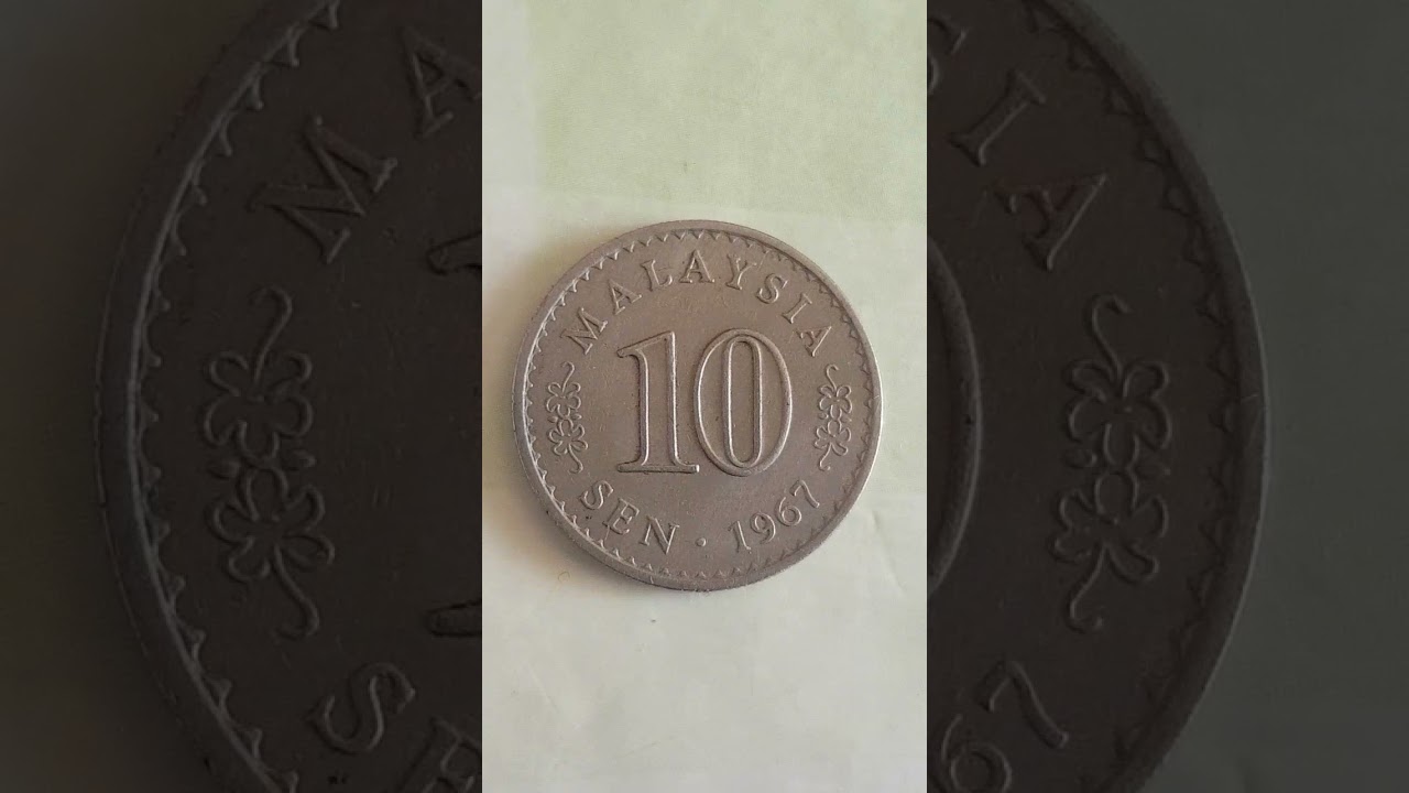 10 Sen 1967 Malaysia.