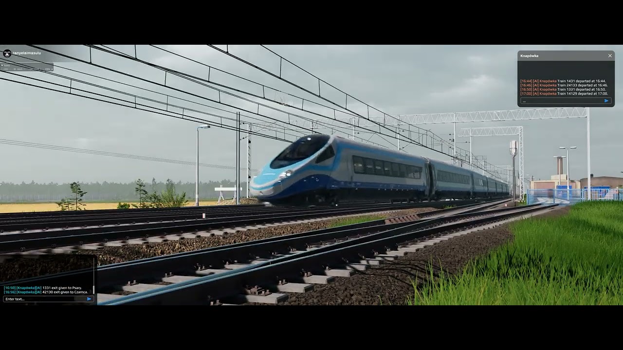 SimRail Playtest  Dispatcher #3 4k High 60 fps