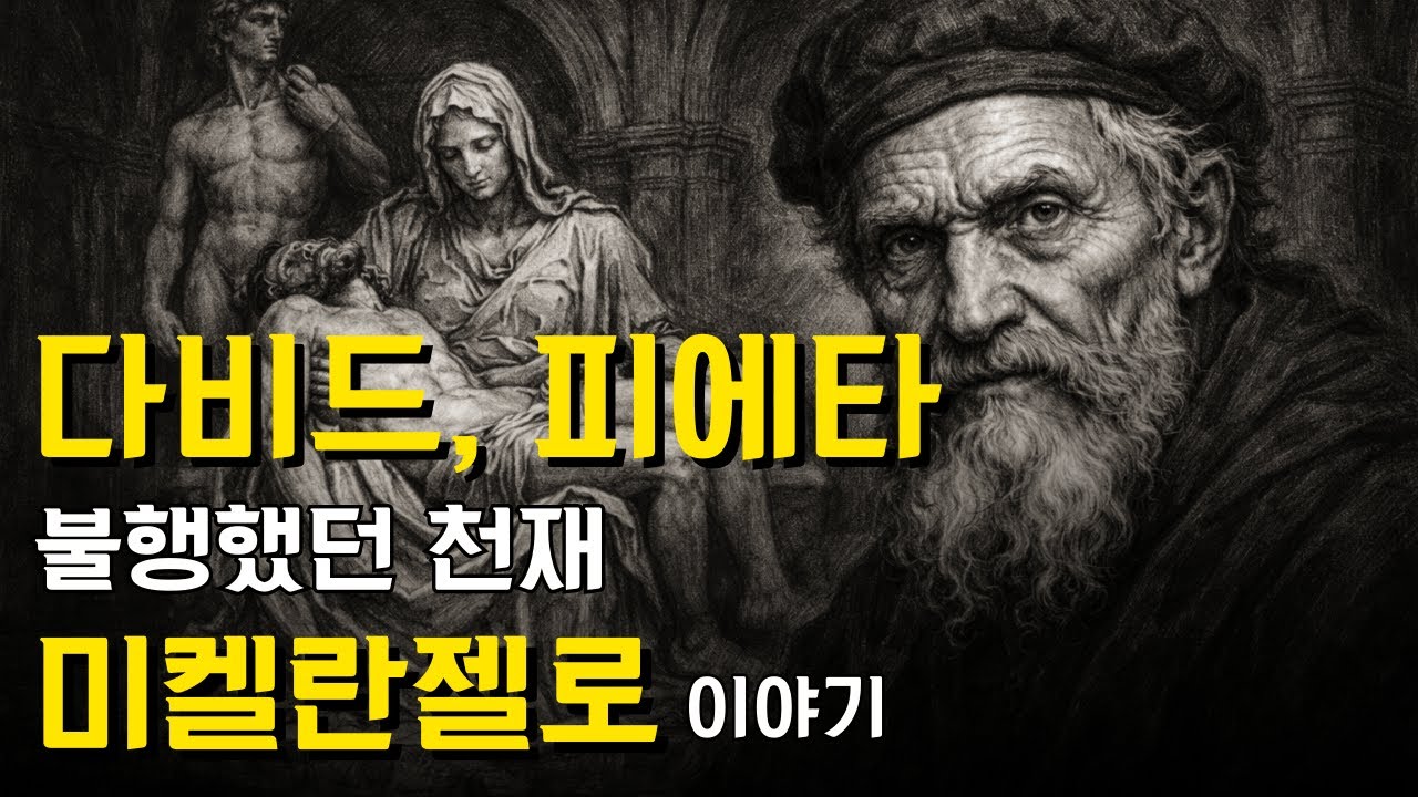 기적이라 불리는 피에타상과 다비드상, 그리고 불행한 천재 미켈란젤로 인생 #미켈란젤로 #인생조언 #명언