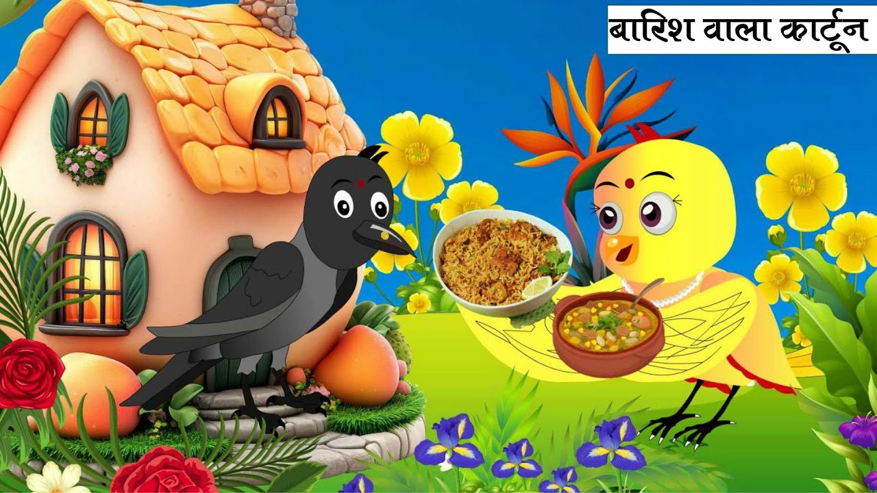 चिड़िया का जादुई अंडा | Rano Chidiya Ki Nai Kahani | Chidiya Cartoon |  Hindi Kahani Moral Story