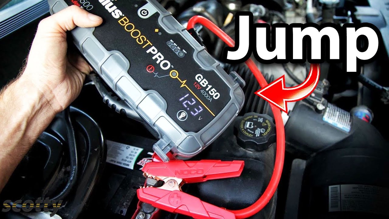 Как использовать Jump Starter на батарее мертвого автомобиля