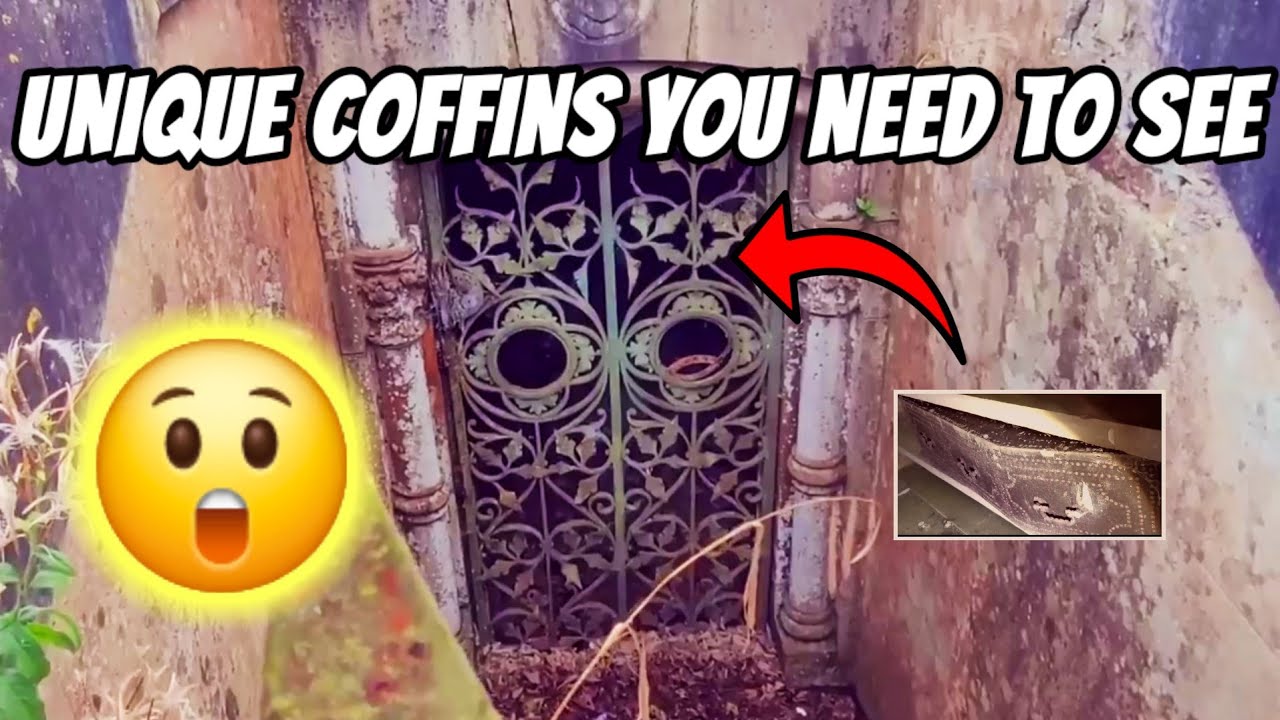Unearthing Creepy Leather Coffins Buried in the Crypt!