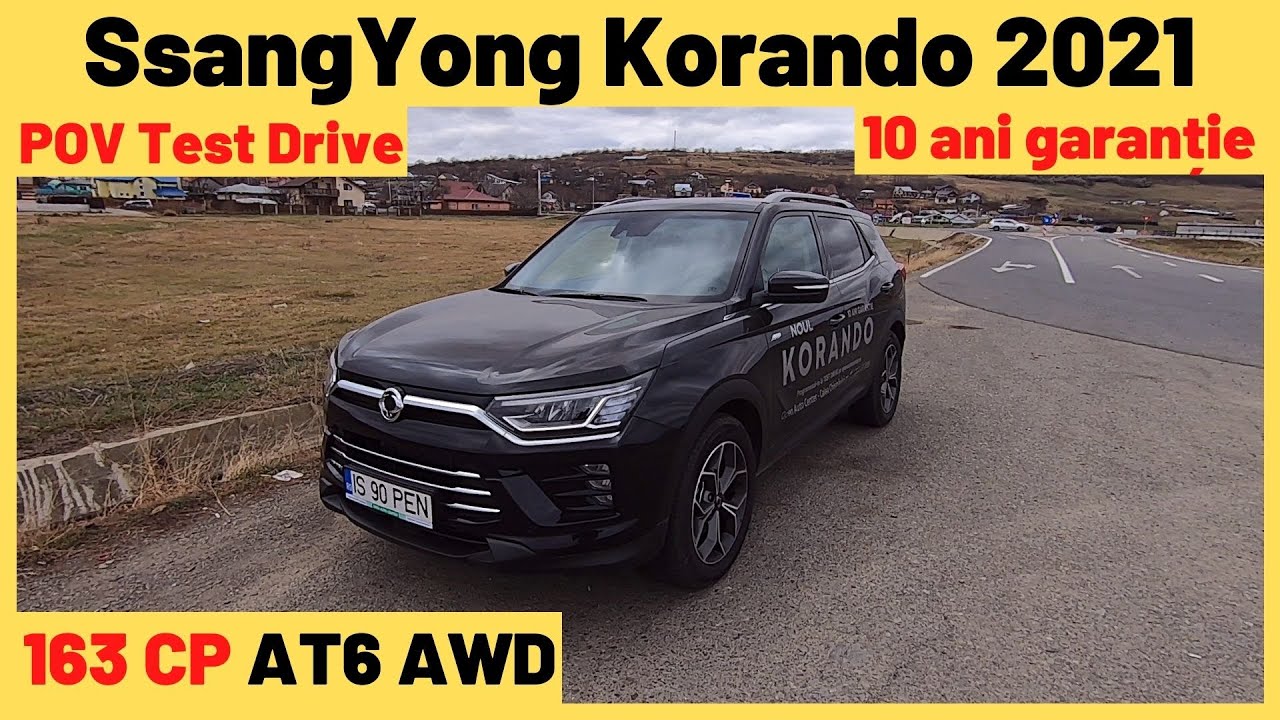 SsangYong Korando: Review & Test Drive + Accelerație 0-100