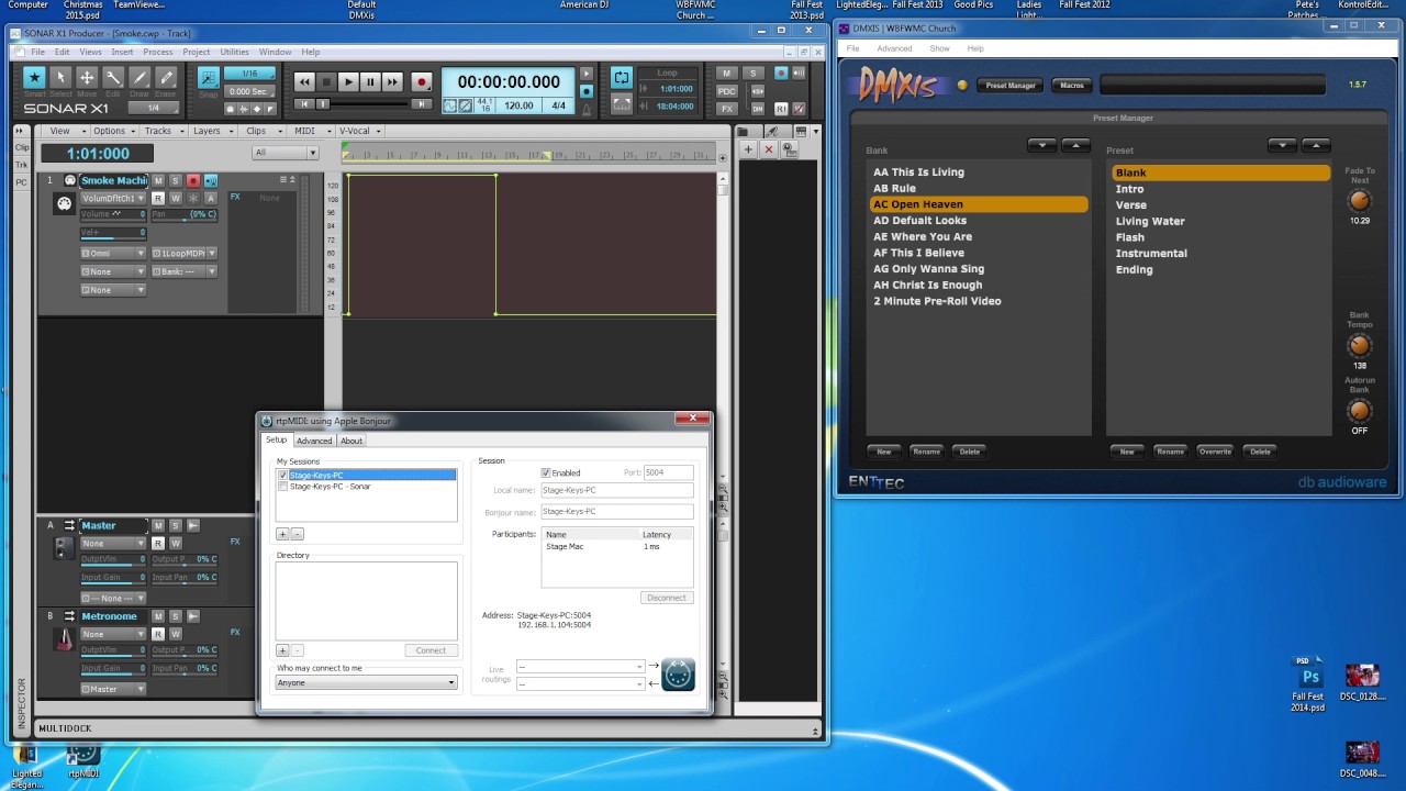 Part 2: Qlab: Setting up Video, Midi Lighting Files, & Syncing Video With Backing Tracks