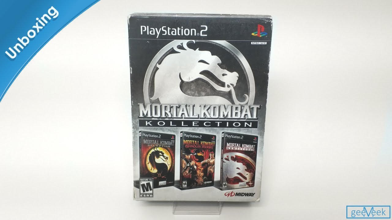 Mortal Kombat Kollection - PS2 Unboxing