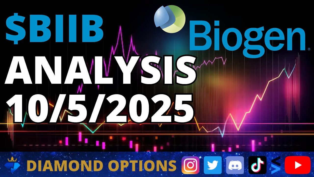 Biogen $BIIB Chart Analysis October 5th, 2025