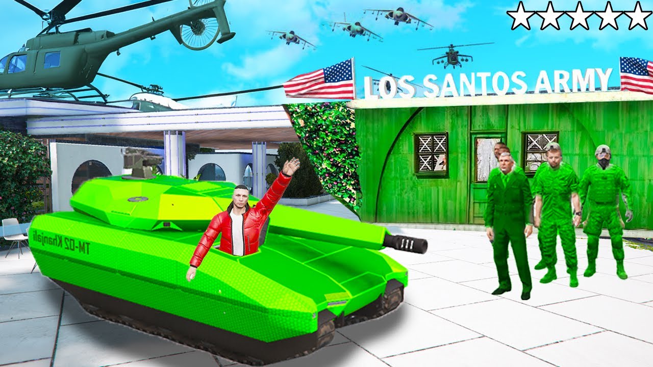 ICRIMAX HAUS zu MILITÄR BASIS VERWANDELT in GTA 5 RP!