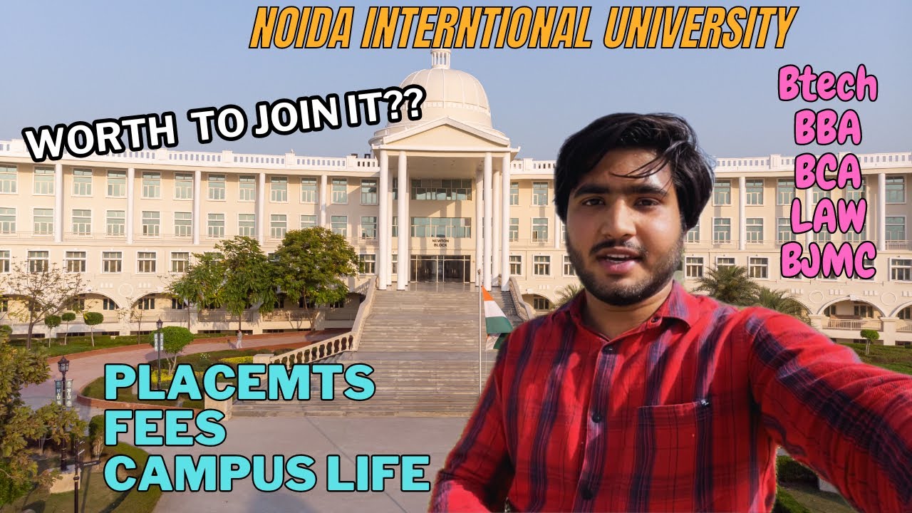 Biggest BTech Campus😮| College Tour With Students Review | Noida International University
