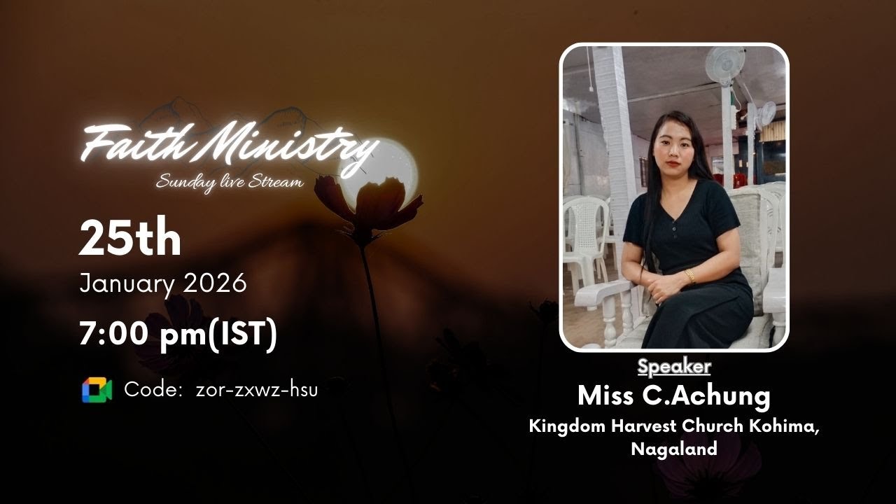 25th Jan 2026  | Miss C.Achung  | Sunday Live stream