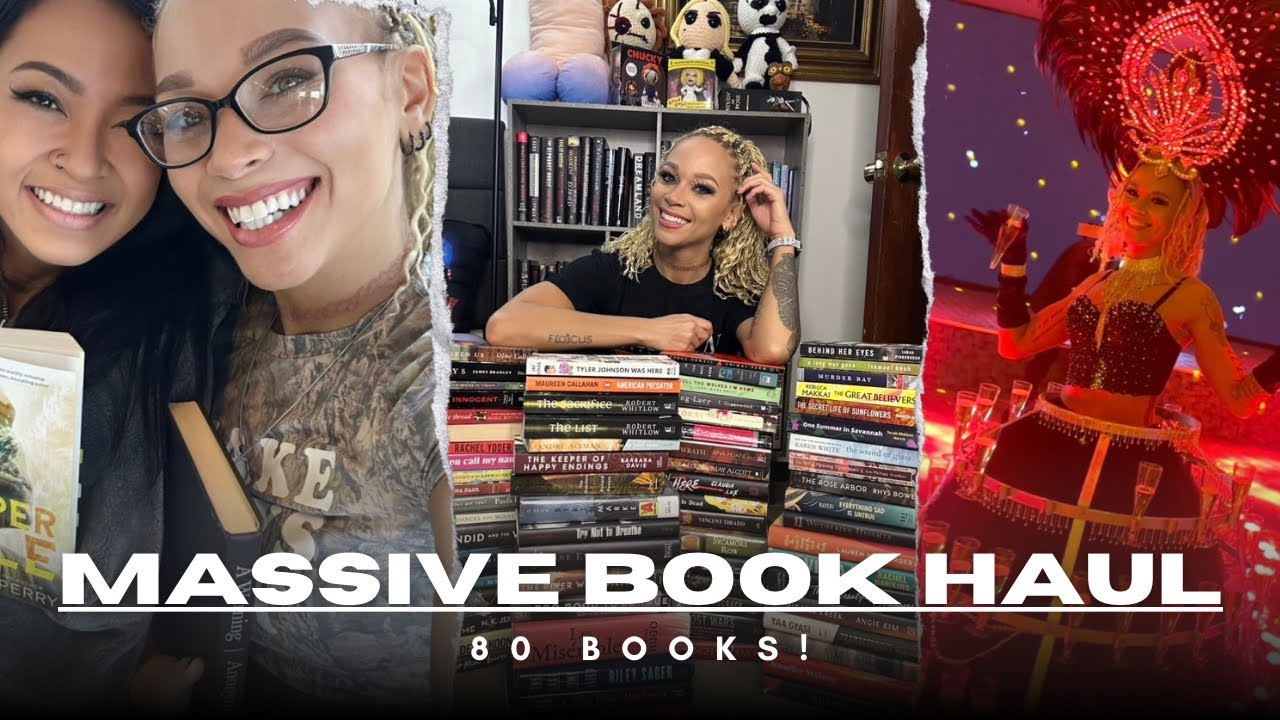 Massive Book Haul - 80 Books for Less Than $200!