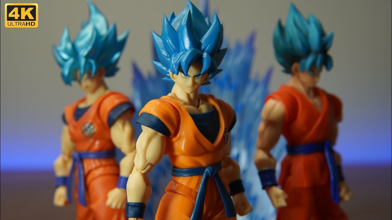 Распаковка: S.H. Figuarts Супер Сайян Бог Супер Сайян Гоку из Dragonball Super