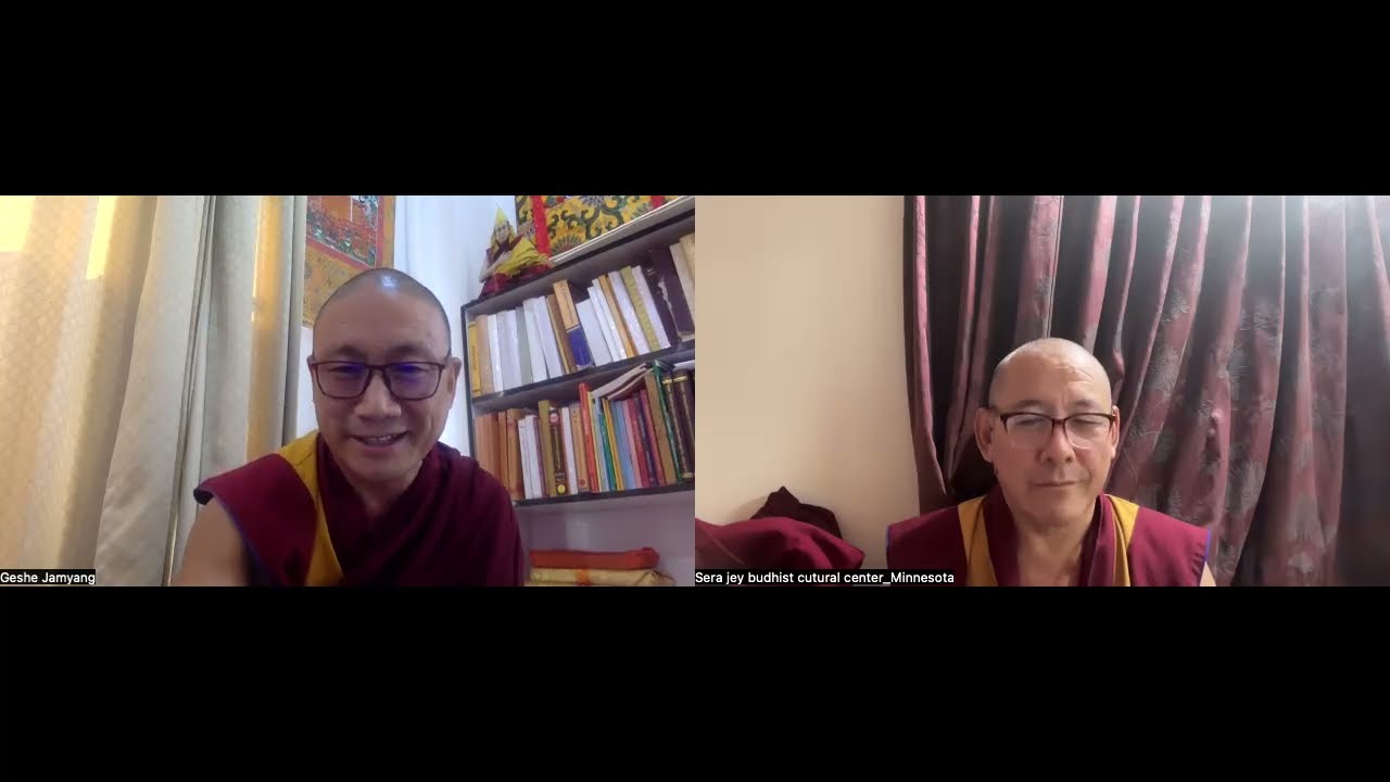 སེམས་བསྐྱེད་པ་ལ་རྒྱུ་དྲུག་དགོས་པའི་སྐོར། ལྷ་རམས་དགེ་བཤེས་འཇམ་དབྱངས་གྲགས་པ།