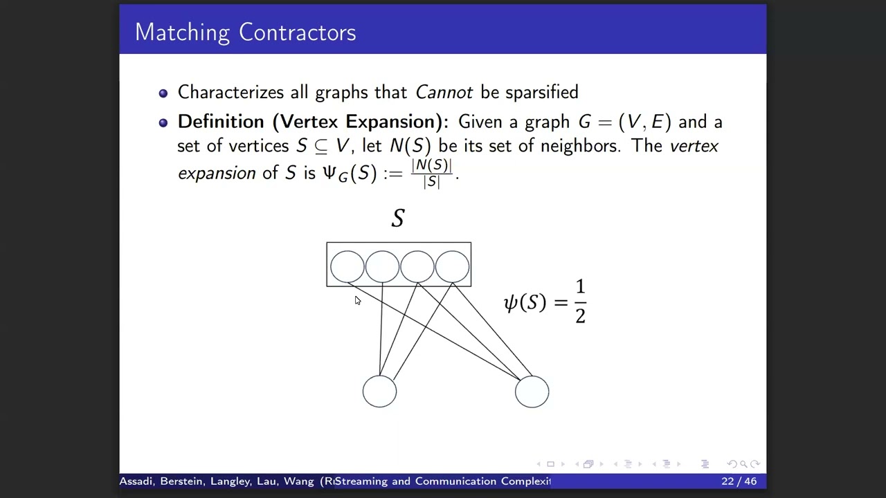 A&C Seminar: Robert Wang - Streaming and comm. complexity of load-balancing via matching contractors