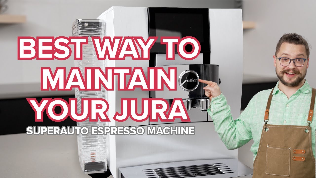 Jura Espresso Machine Cleaning and Maintenance