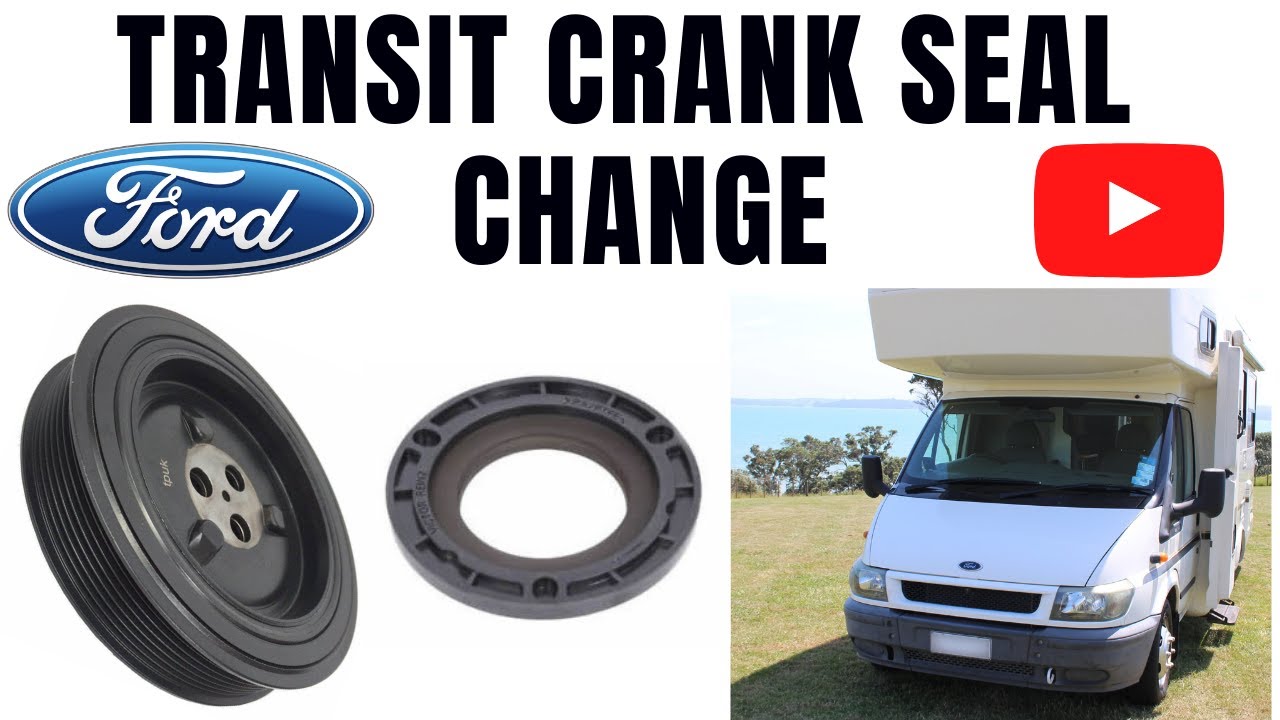 Замена переднего сальника коленвала Ford Transit (ЛЕГКИЙ СПОСОБ)