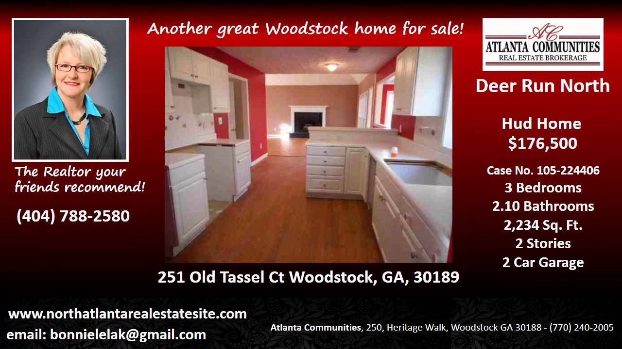 Deer Run North Hud Homes for Sale Cherokee County