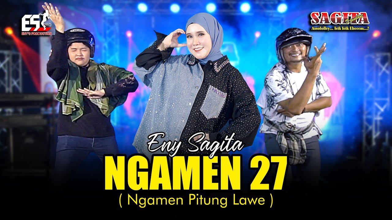 Eny Sagita - NGAMEN 27 ( Ngamen Pitung Lawe ) | Sagita Assololley | Dangdut (Official Music Video)